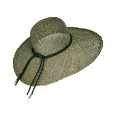 Шляпа соломенная широкополая (лен)